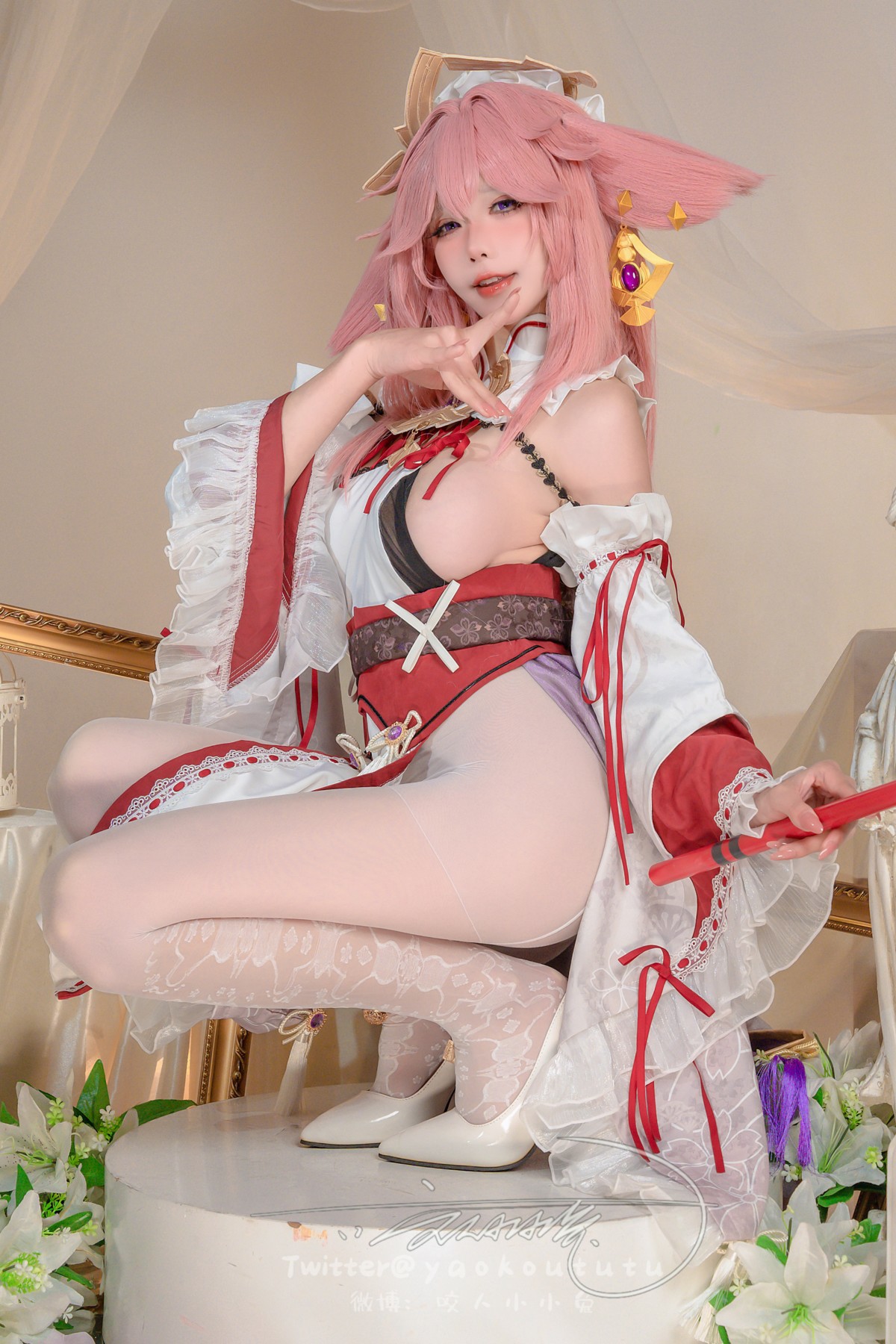 Cosplay 黏黏团子兔 春江水暖 神子贺岁 Set.01(20)