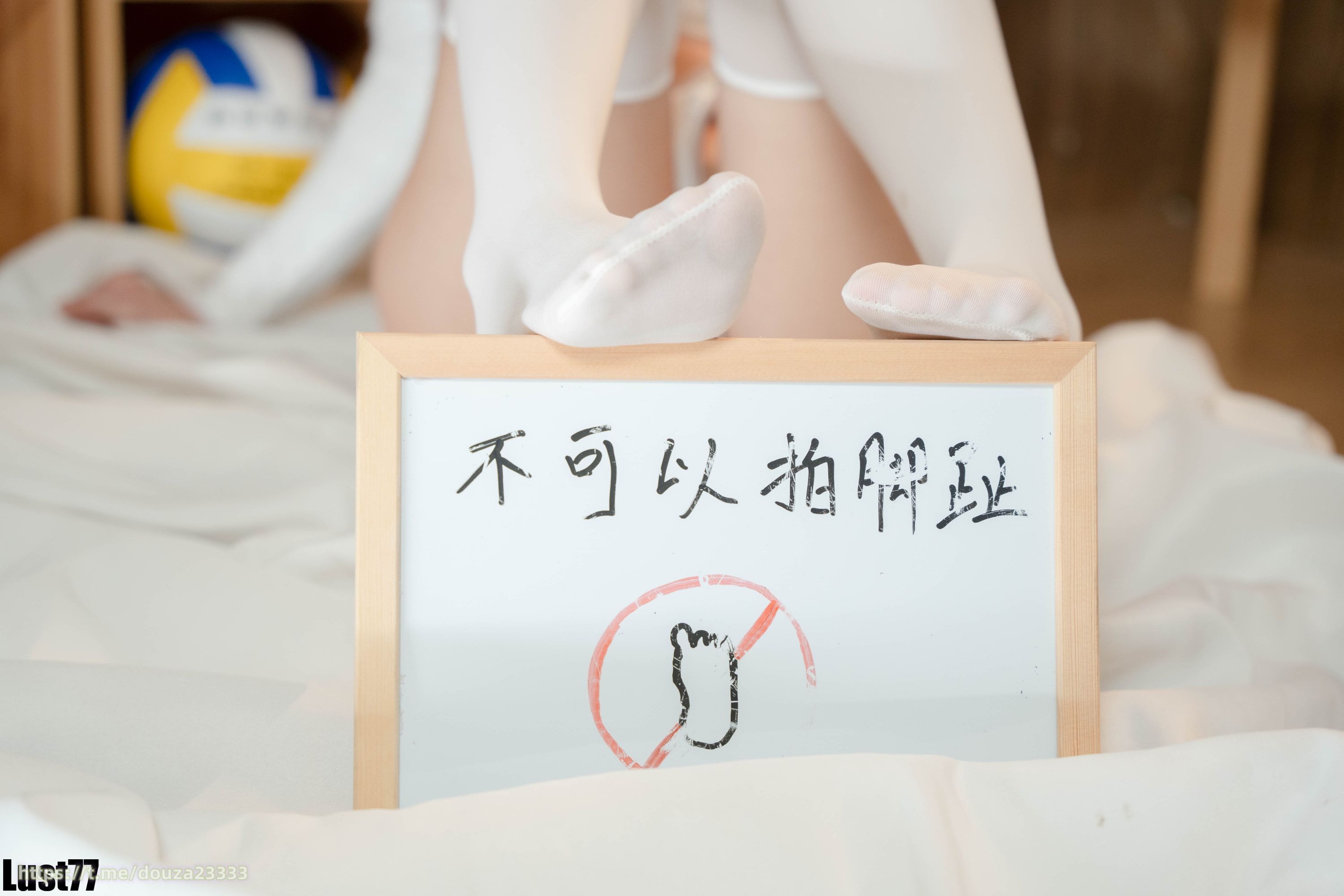 柒柒不可爱 粉色泳衣(56)