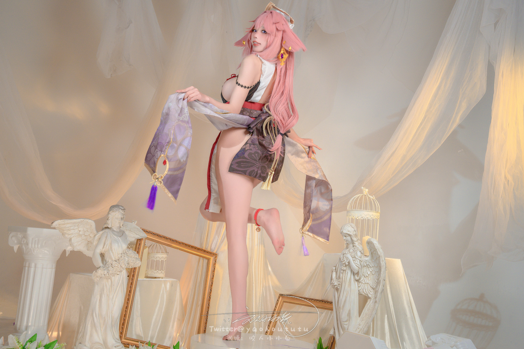 Cosplay 黏黏团子兔 春江水暖 神子贺岁 Set.01(54)