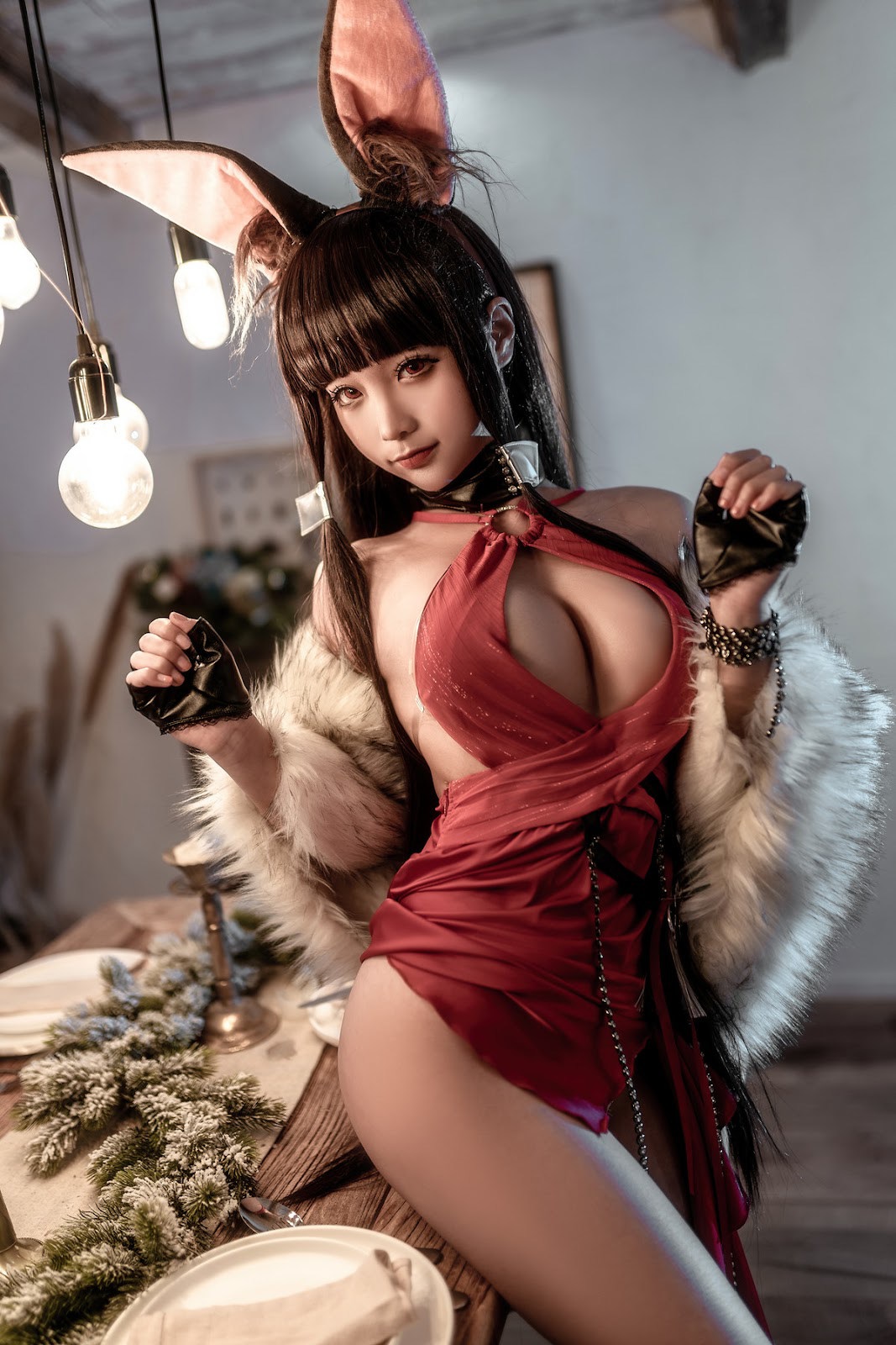 Cosplay 蠢沫沫 Chunmomo 碧蓝航线 赤城(15)
