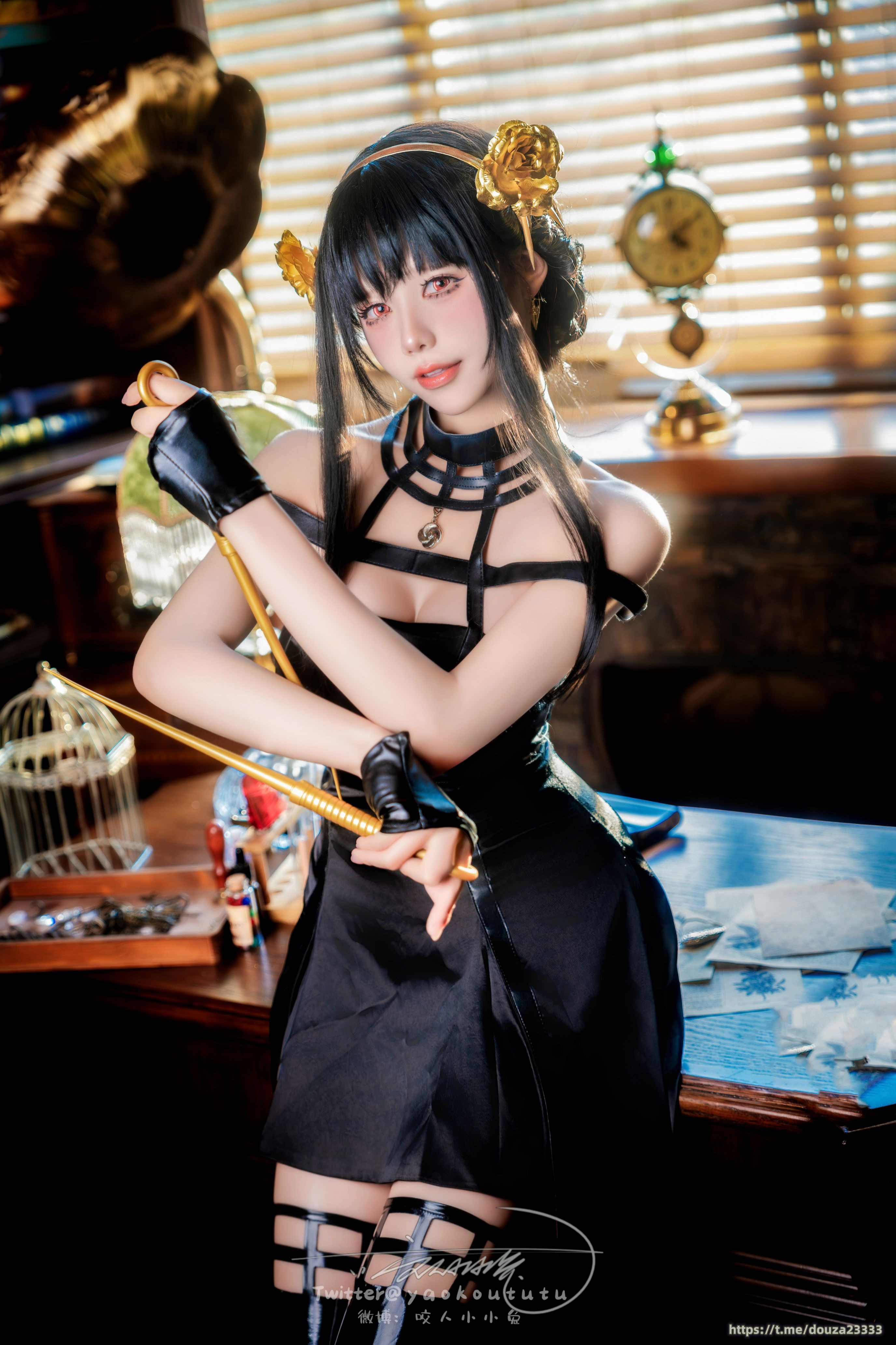 3月作品『约尔太太三件套』79P+1V like a cat（4月3打赏群资源）(80)