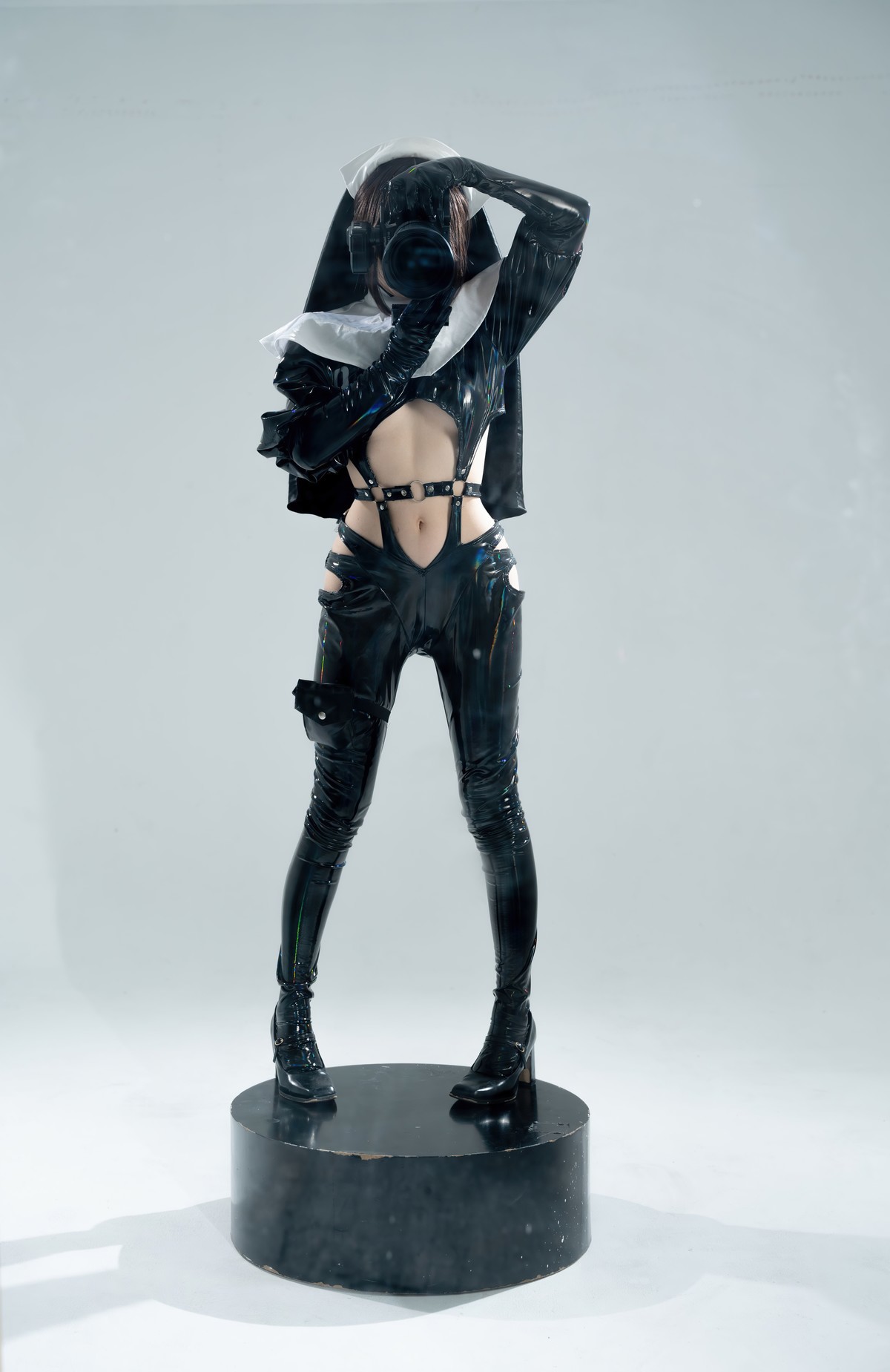 Cosplay 花铃 漆皮修女(18)