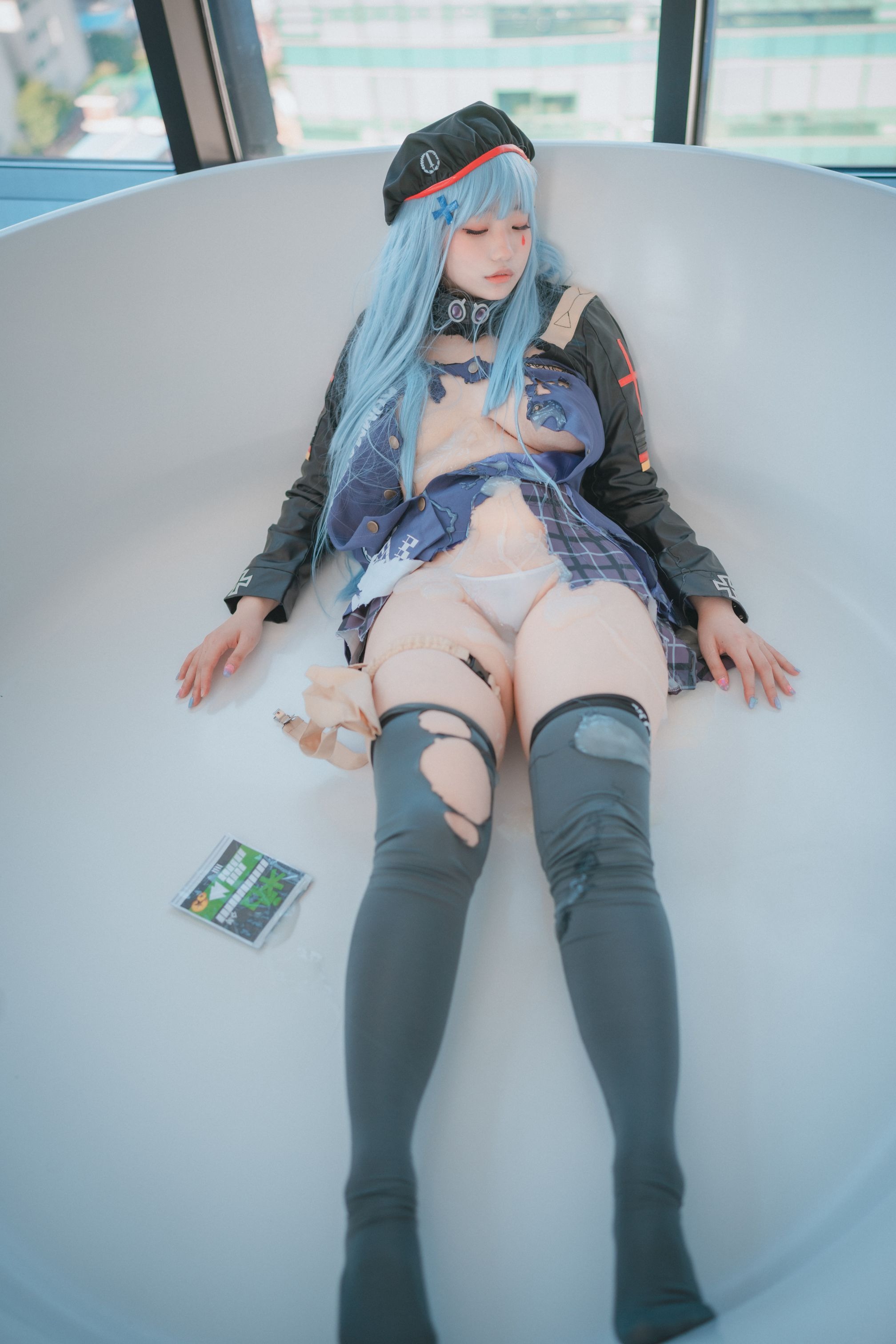 DJAWA Photo - Mimmi (밈미) - Girls' Frontline - HK416 (Damaged ver.)(58)