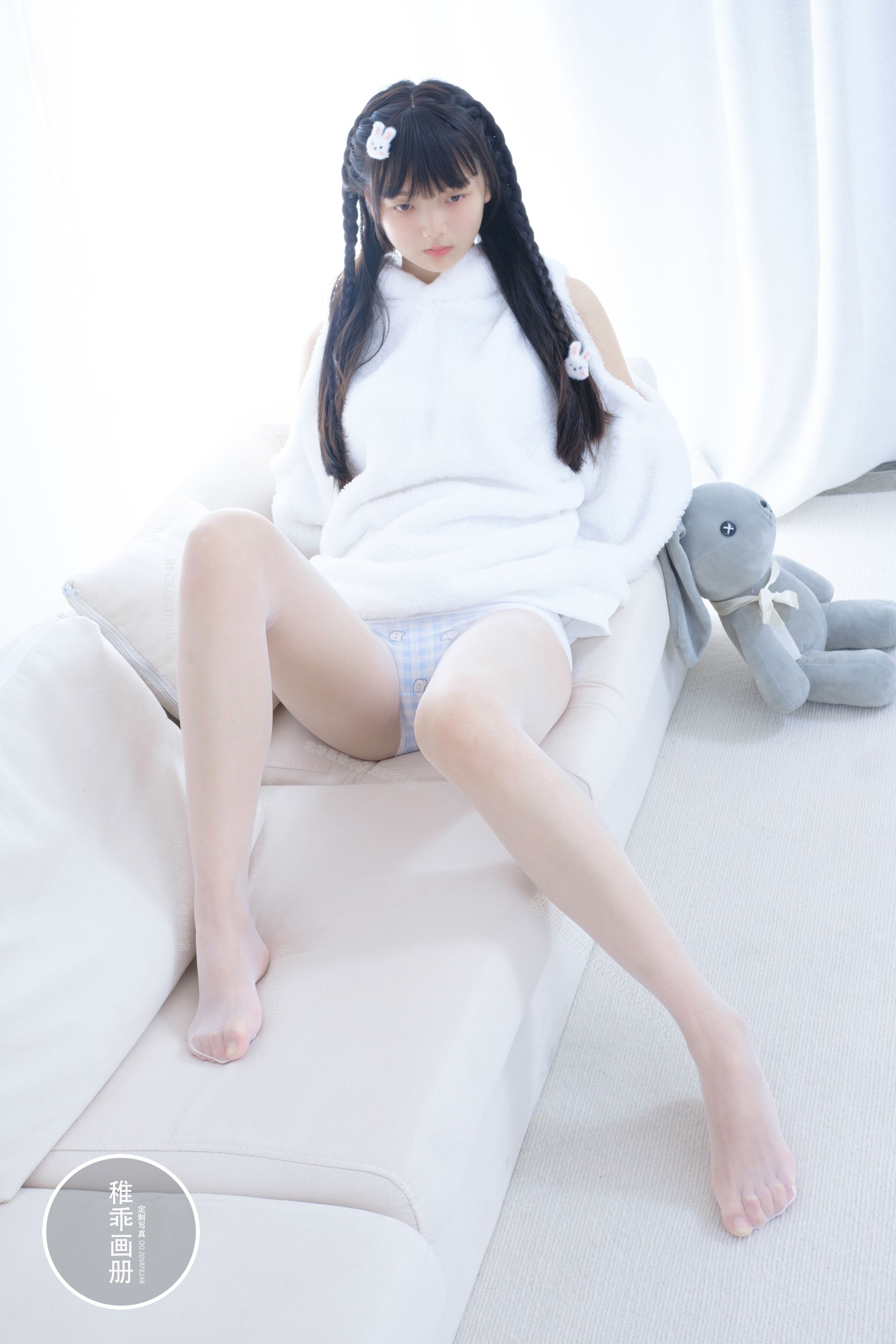 稚乖画册 晴空10 夜夜 白丝双马尾 [80P1V-1.85GB](47)