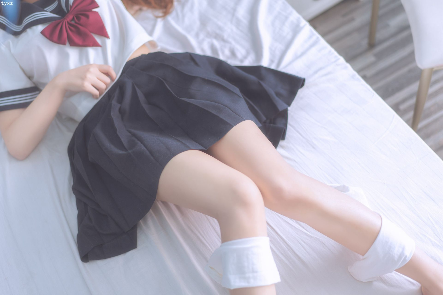 Cosplay 一隻雲燒 JK少女(15)