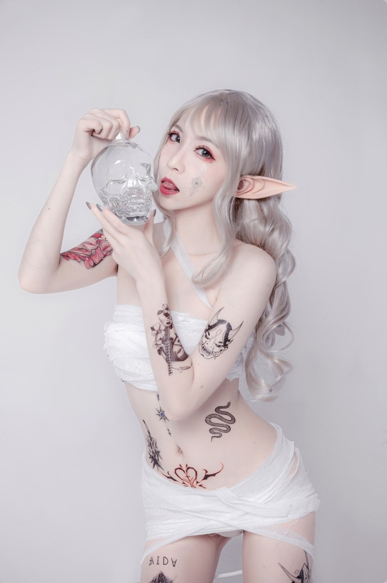 [Cos]阮邑Fairy - 绑带和武士[41P](21)