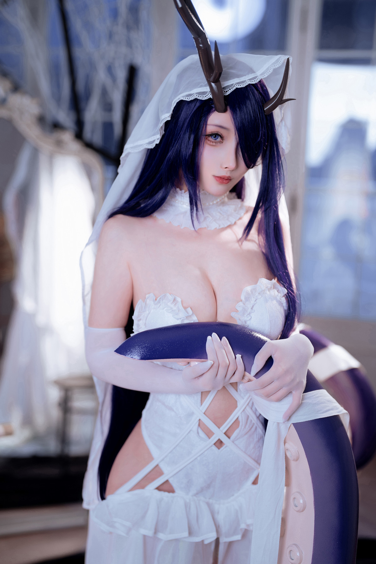 Cosplay Rioko凉凉子 碧蓝航线 金鹿号(29)