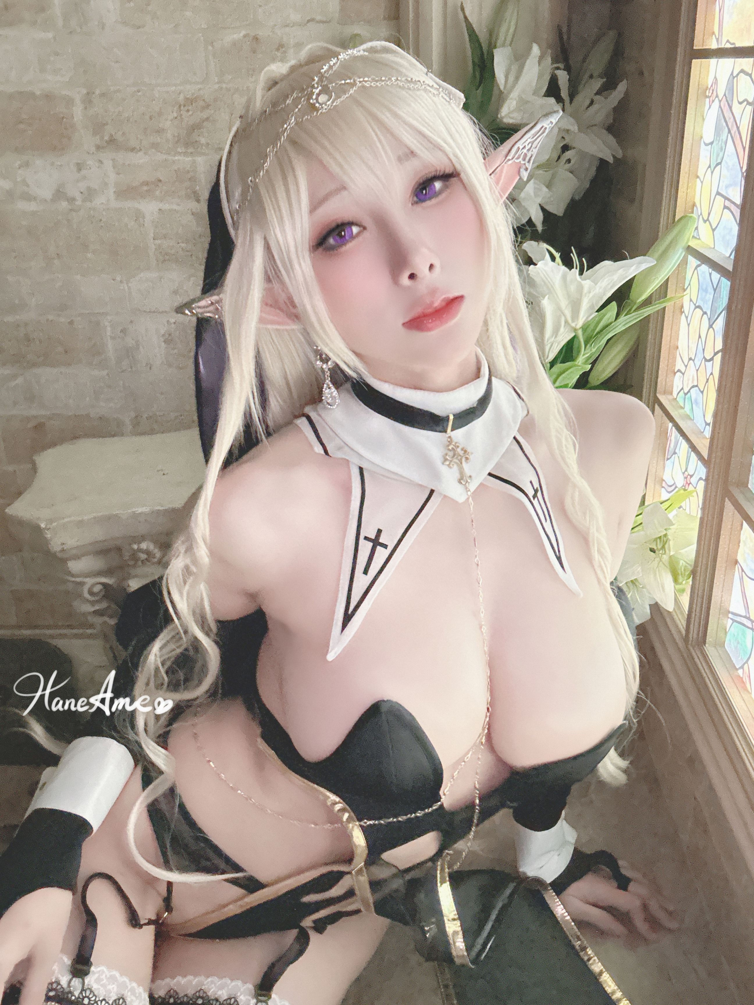 雨波 修女+2B 自拍包(10)