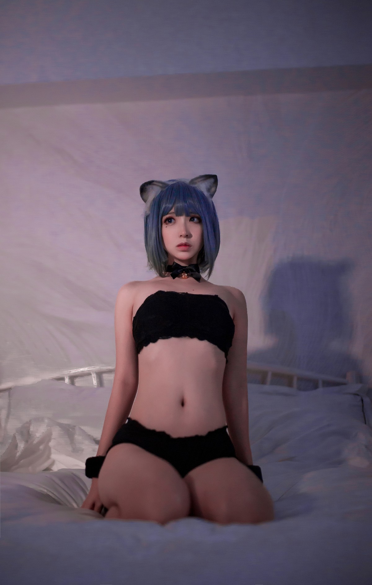 Cosplay 疯猫ss 黑猫二