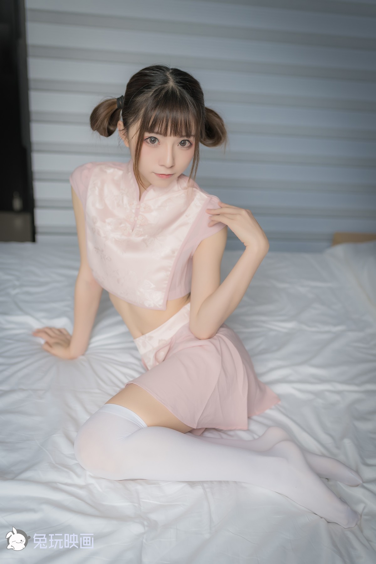 Cosplay 兔玩映画 粉色团子(28)
