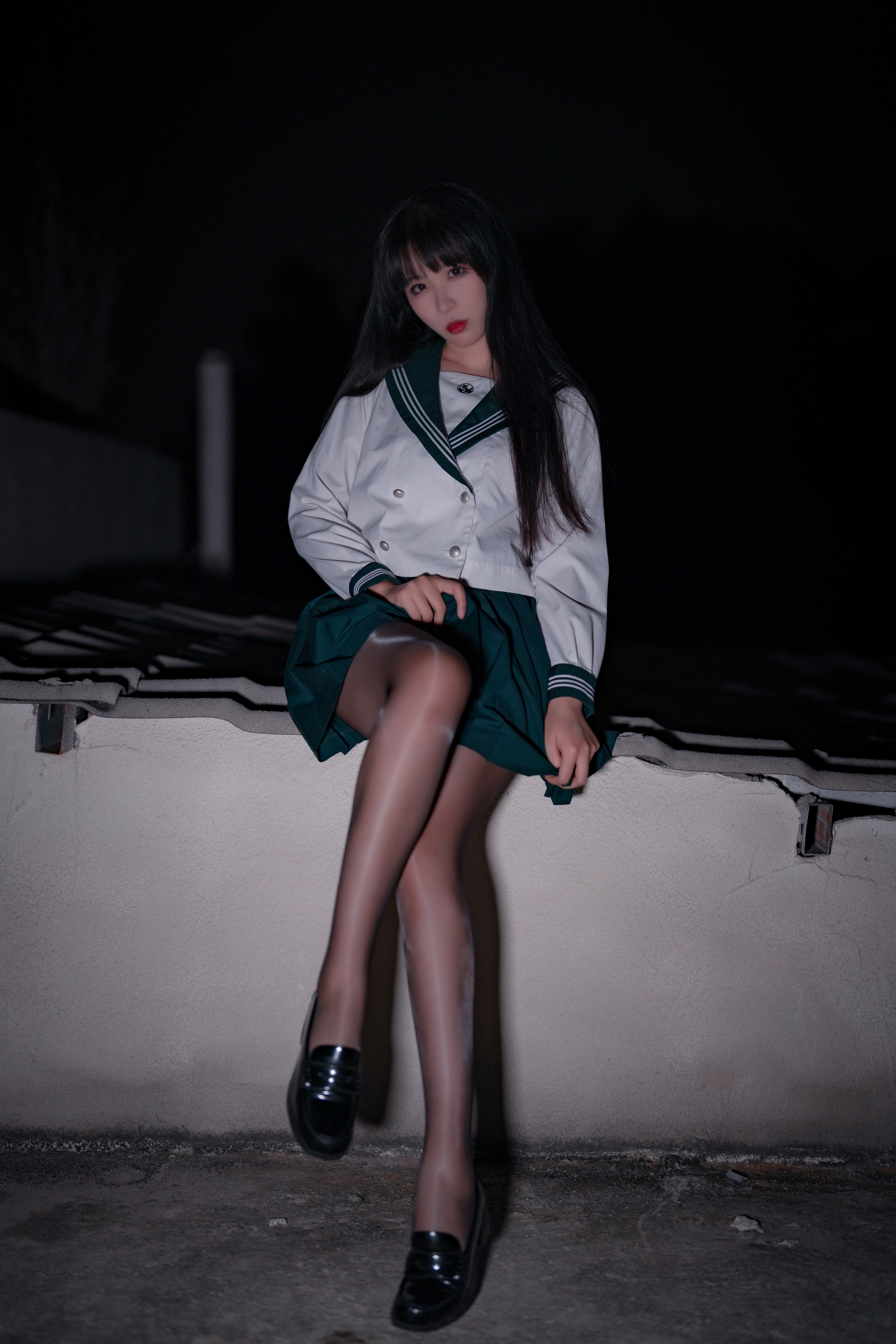 轩萧学姐 公路JK（3月15打赏群资源）(50)