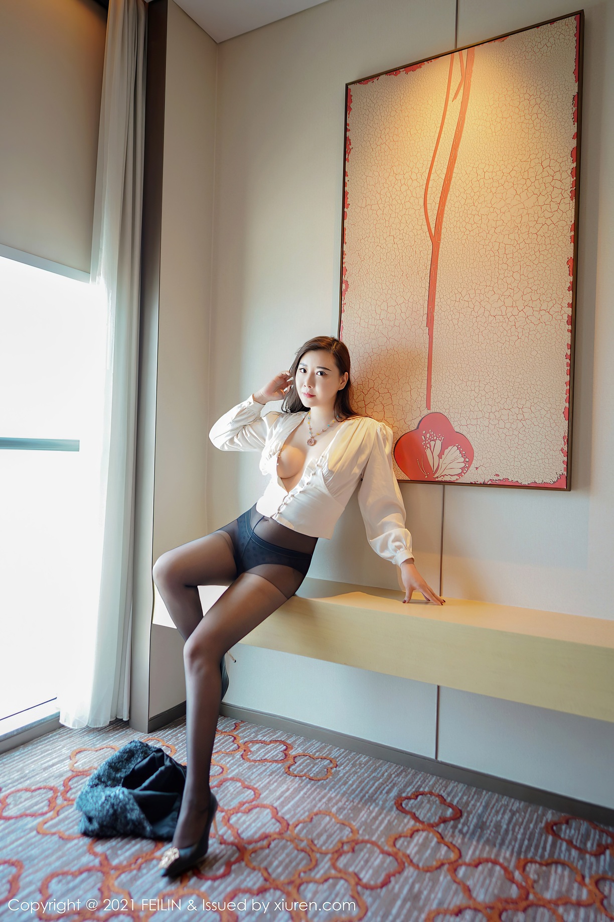 [FEILIN嗲囡囡] 2021.07.05 VOL.400 王婉悠Queen(38)