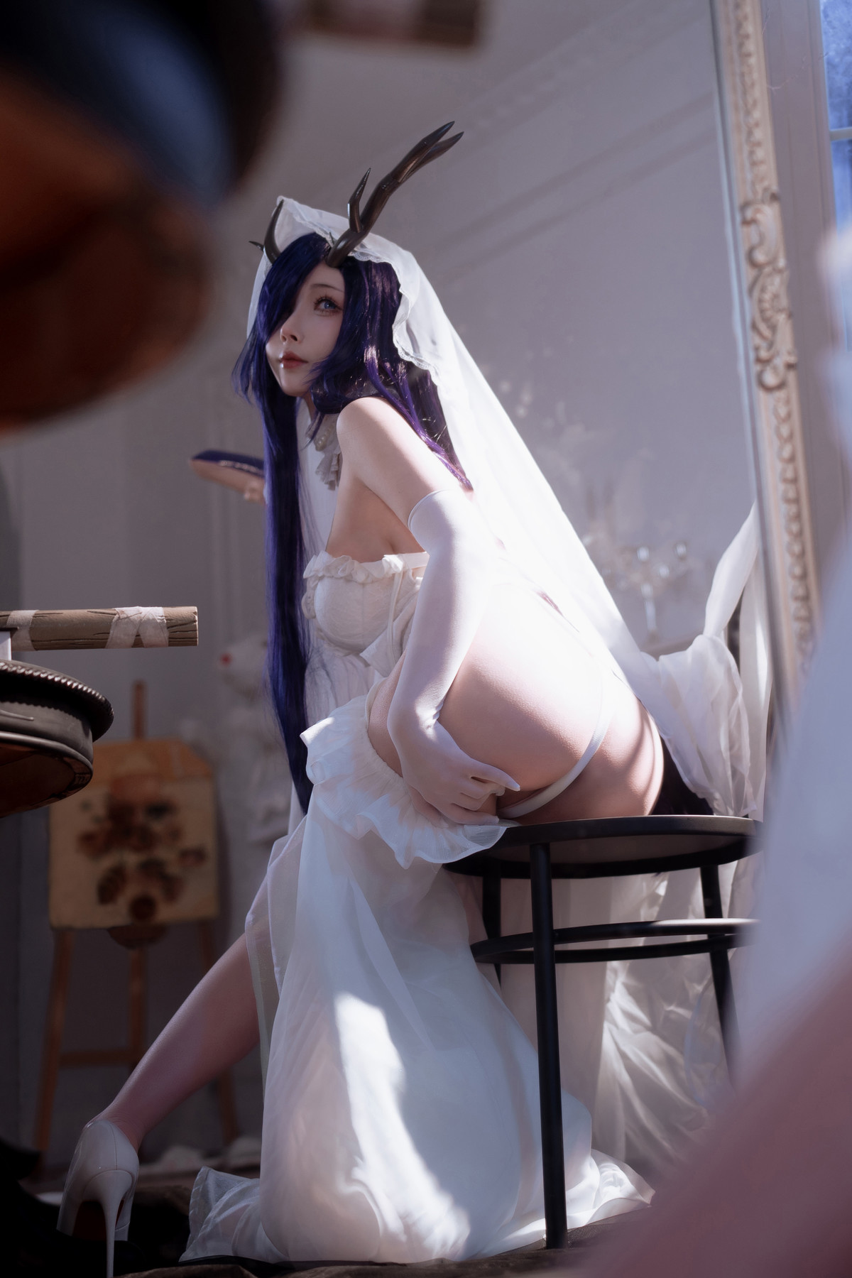 Cosplay Rioko凉凉子 碧蓝航线 金鹿号(16)