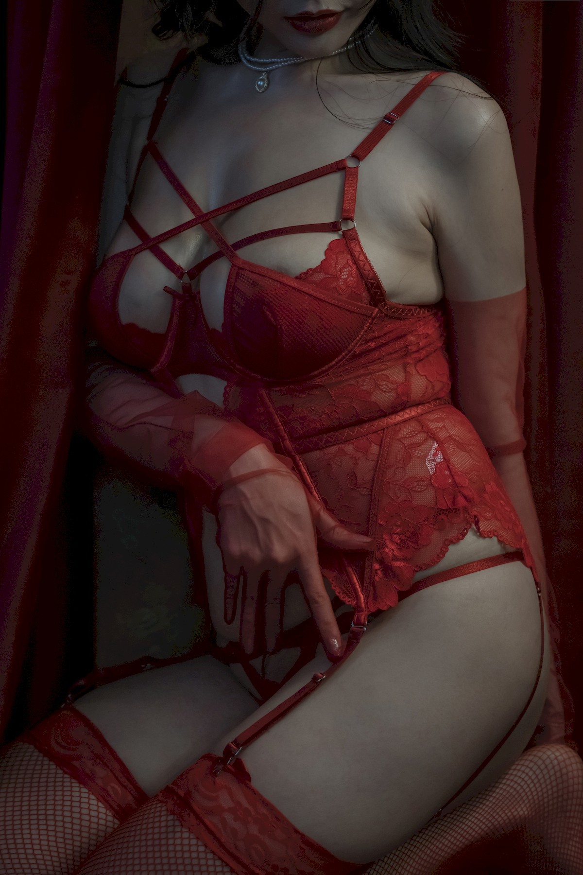 Cosplay 夏小秋秋秋 红 RED(40)