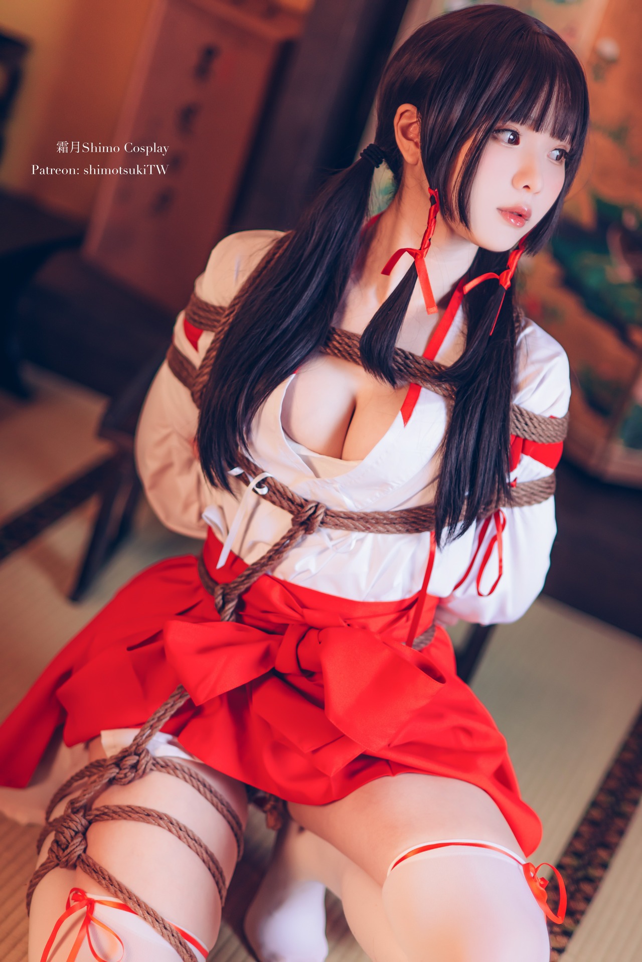 [霜月shimo] 巫女捆绑 Miko Bundle(14)