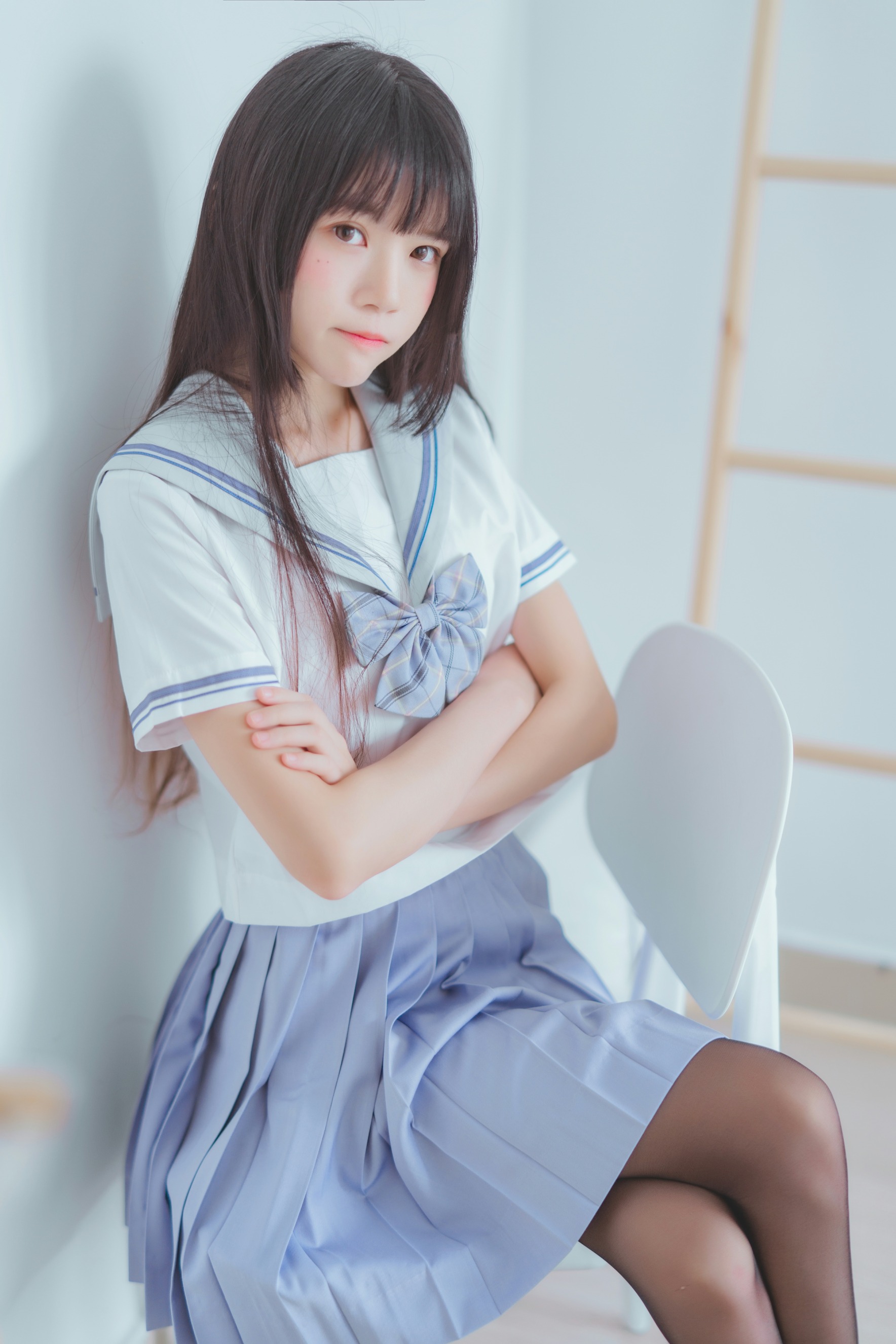 桜桃喵 - 校服黑丝【49P】(8)
