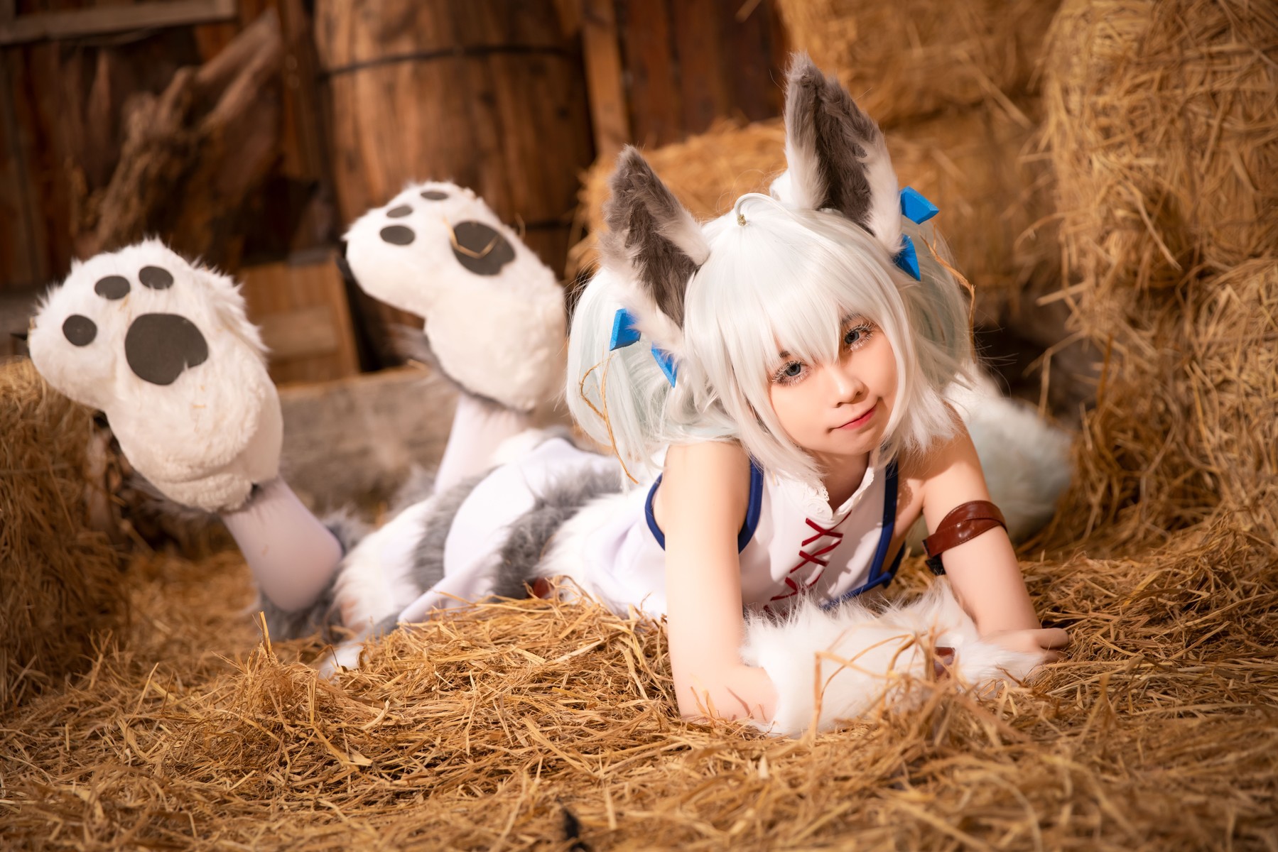 G44不会受伤 Cosplay 刹那常服+地牢(23)