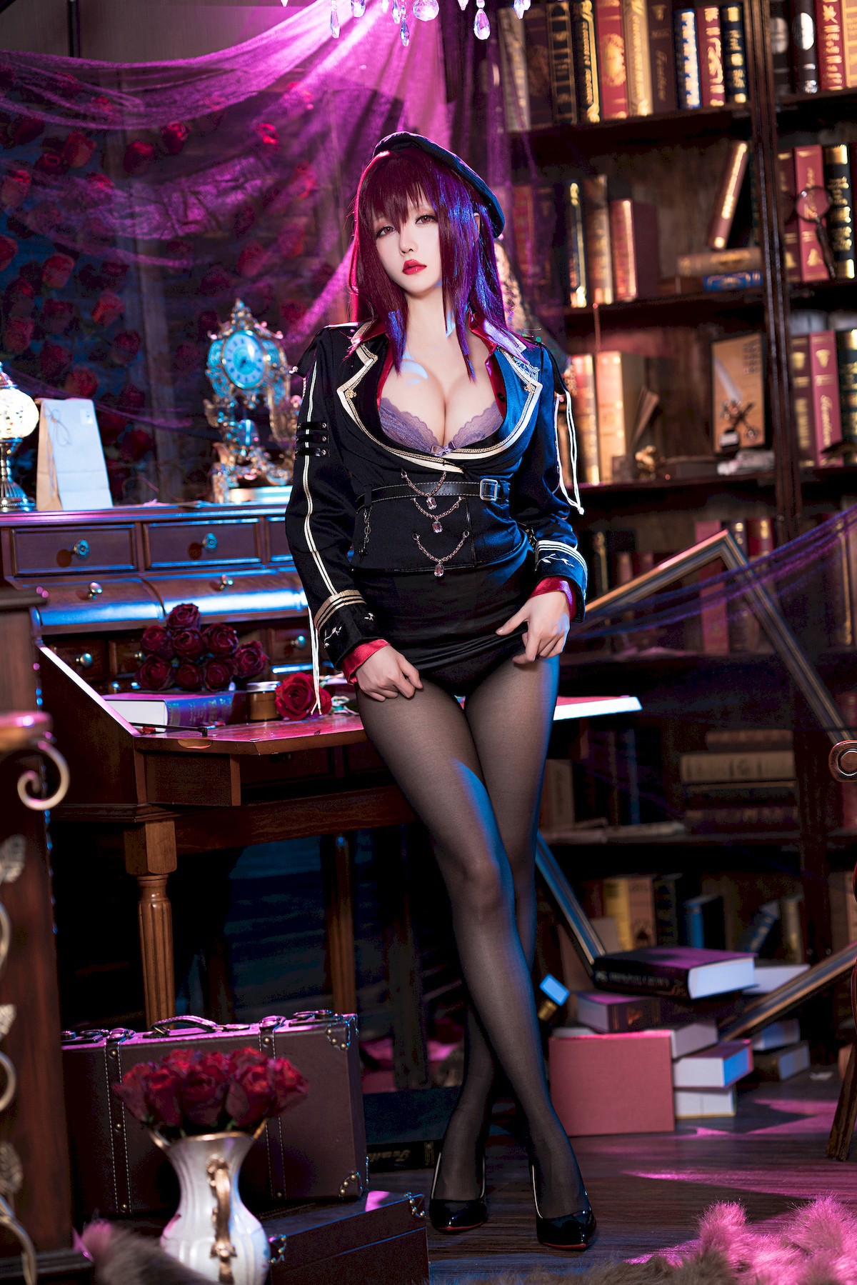星之迟迟 Cosplay 斯卡哈 真红教枪(16)