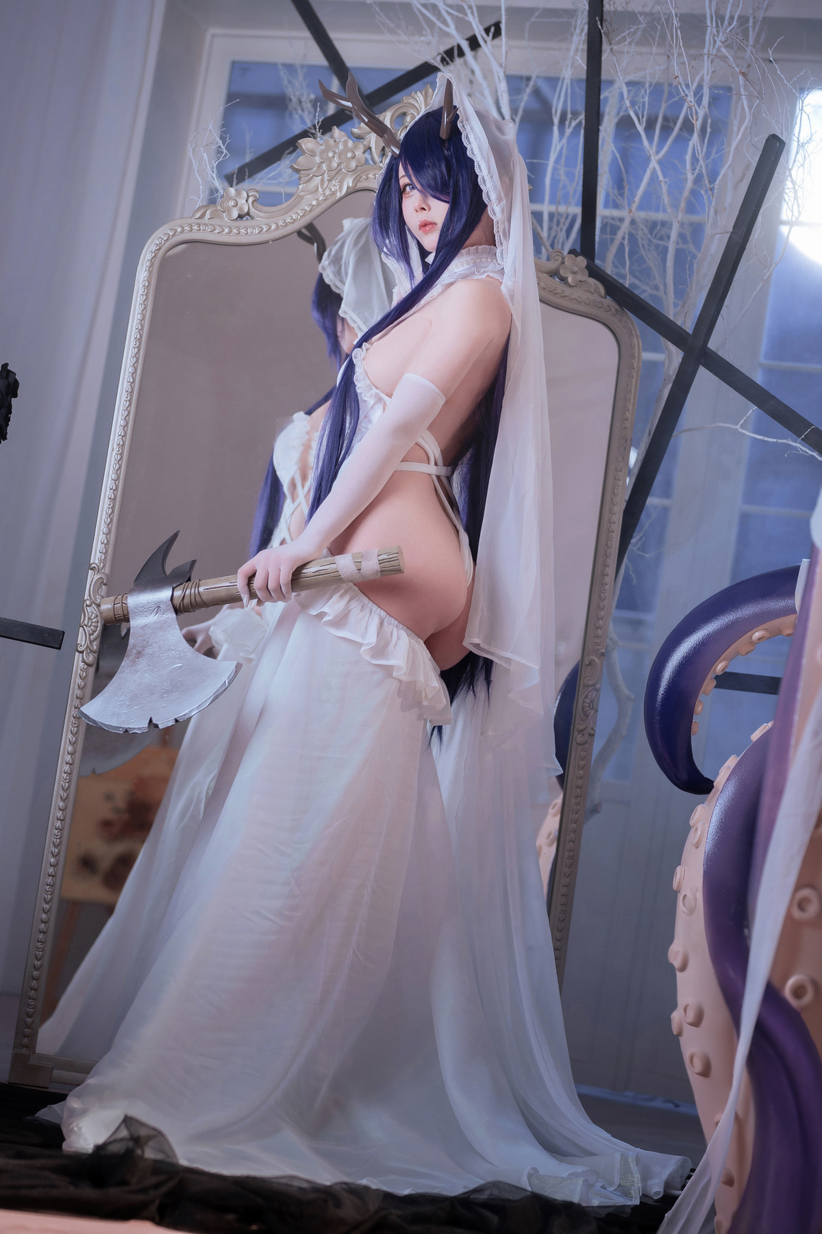 Cosplay Rioko凉凉子 碧蓝航线 金鹿号(34)