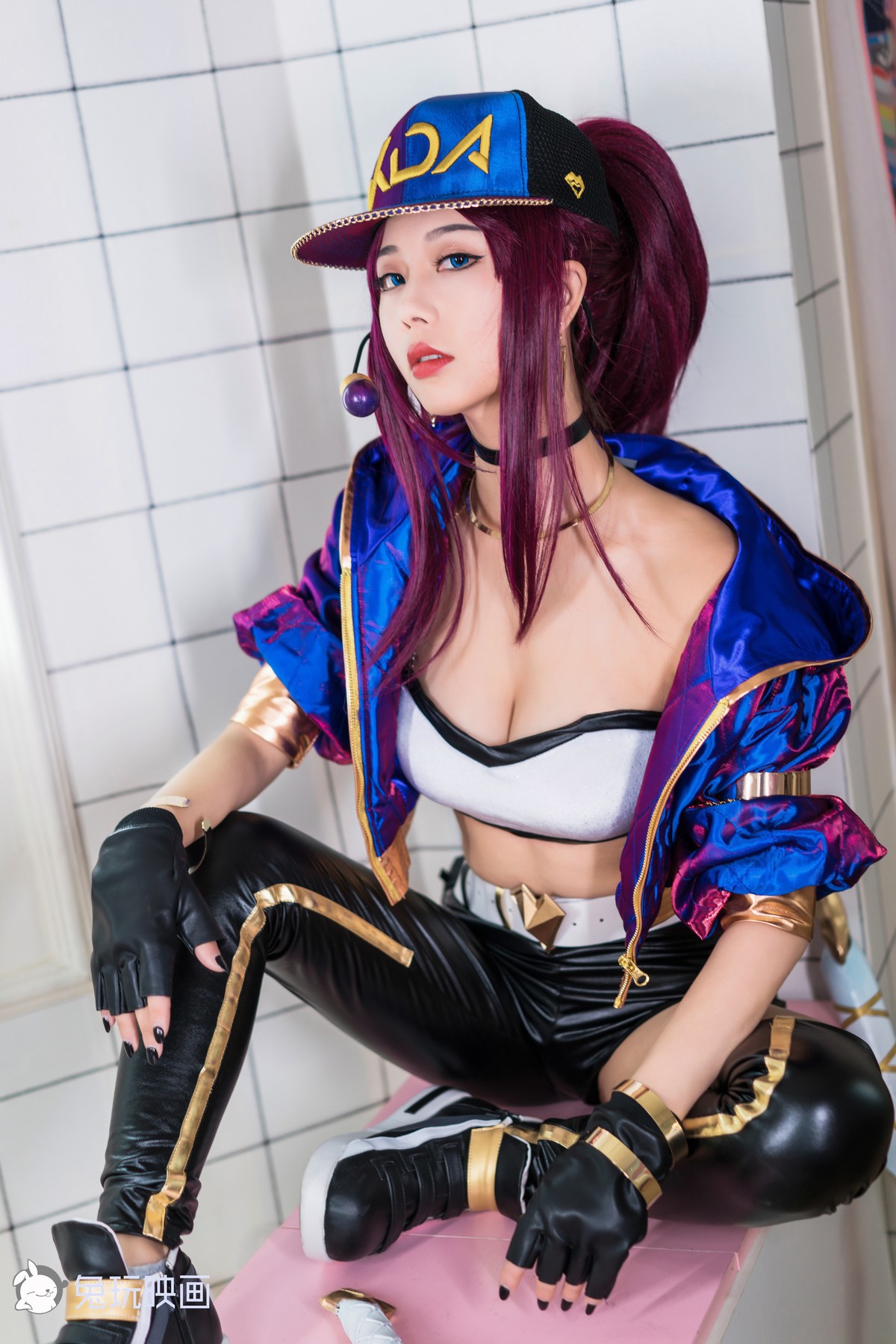 Cosplay 兔玩映画 KDA阿卡丽(21)