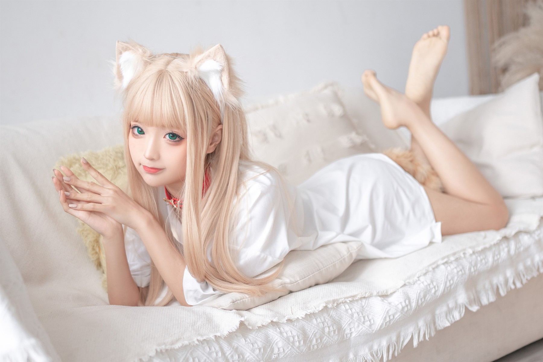 动漫博主蠢沫沫 Cosplay 黄豆粉(20)