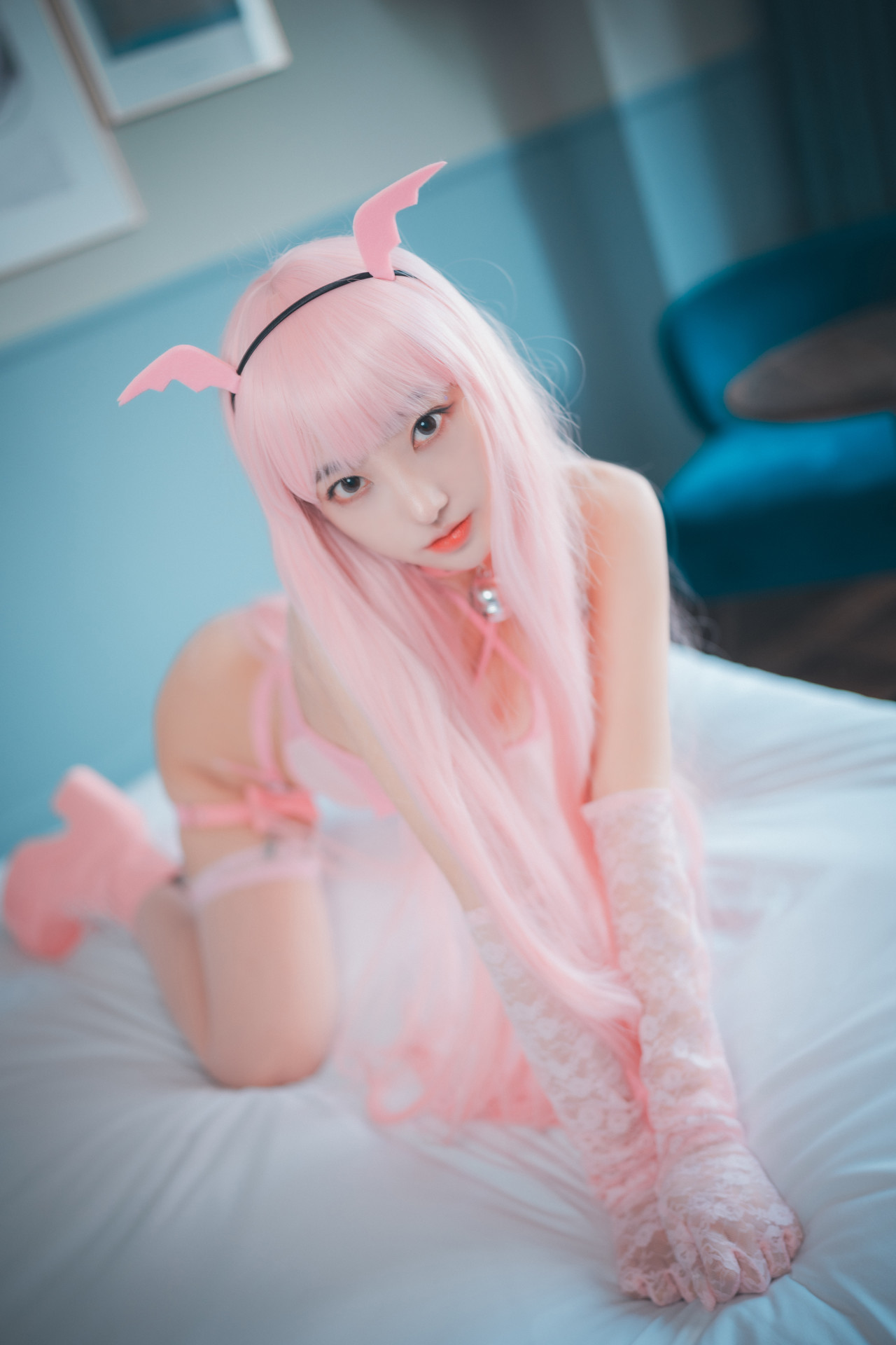 HaNari 하나리, [DJAWA] Pink Succubus Set.01(40)