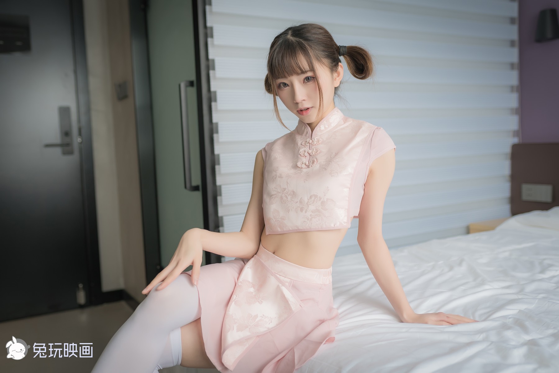 Cosplay 兔玩映画 粉色团子(11)
