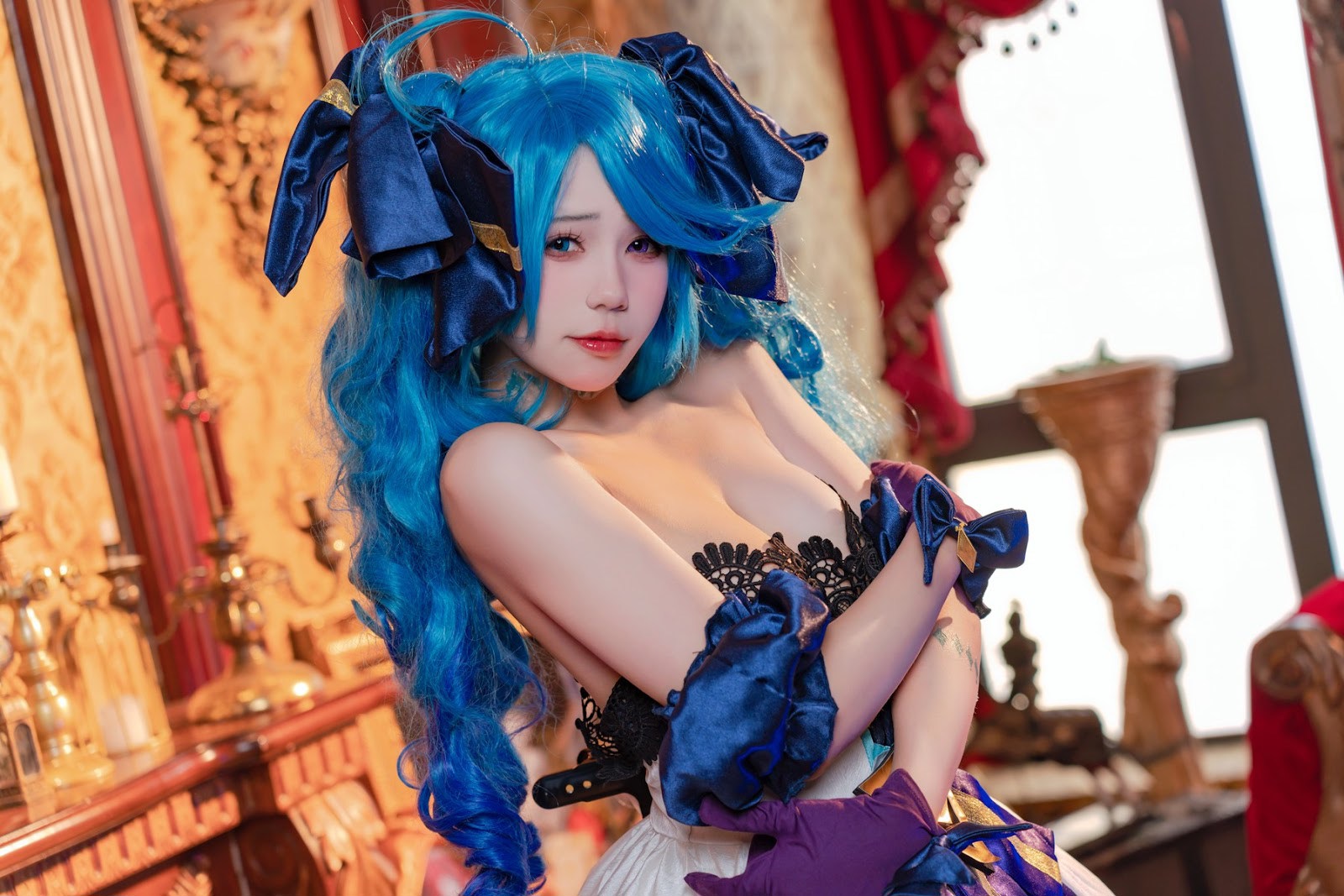 Cosplay 黏黏团子兔 兔兔班车 格温(11)