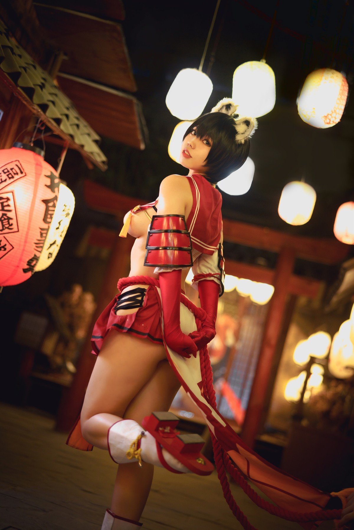 Ganlory 啊日日 Cosplay 春日ツバキ Kasuga Tsubaki(1)