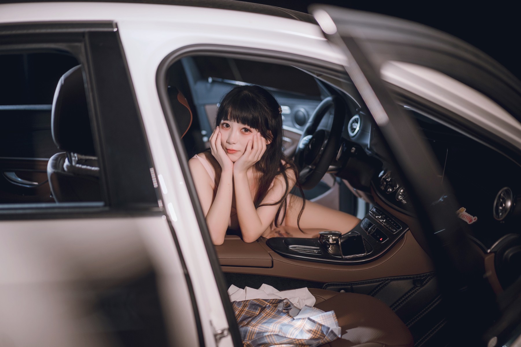 Cosplay Usejan蓝蓝 奔驰(8)