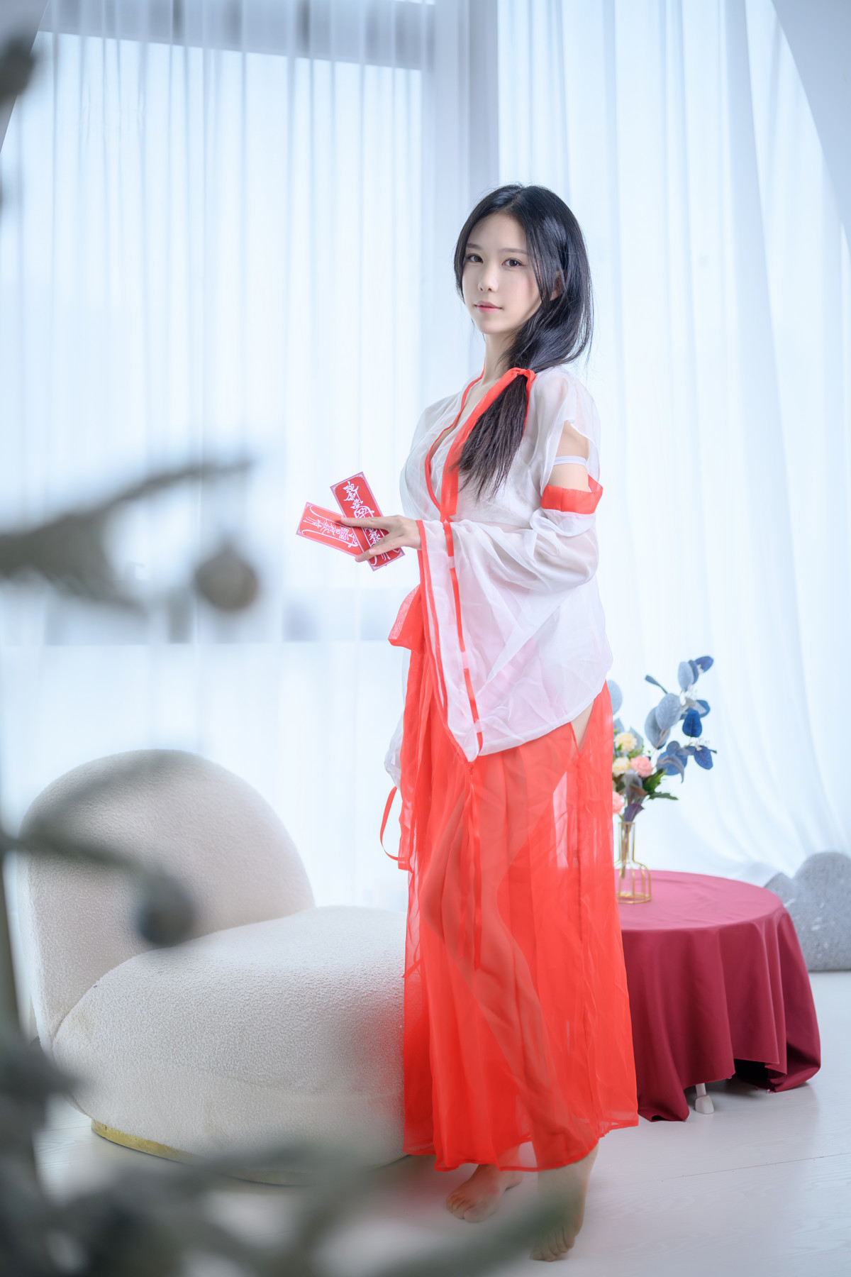 Cosplay 抖娘-利世 私人驱邪(1)