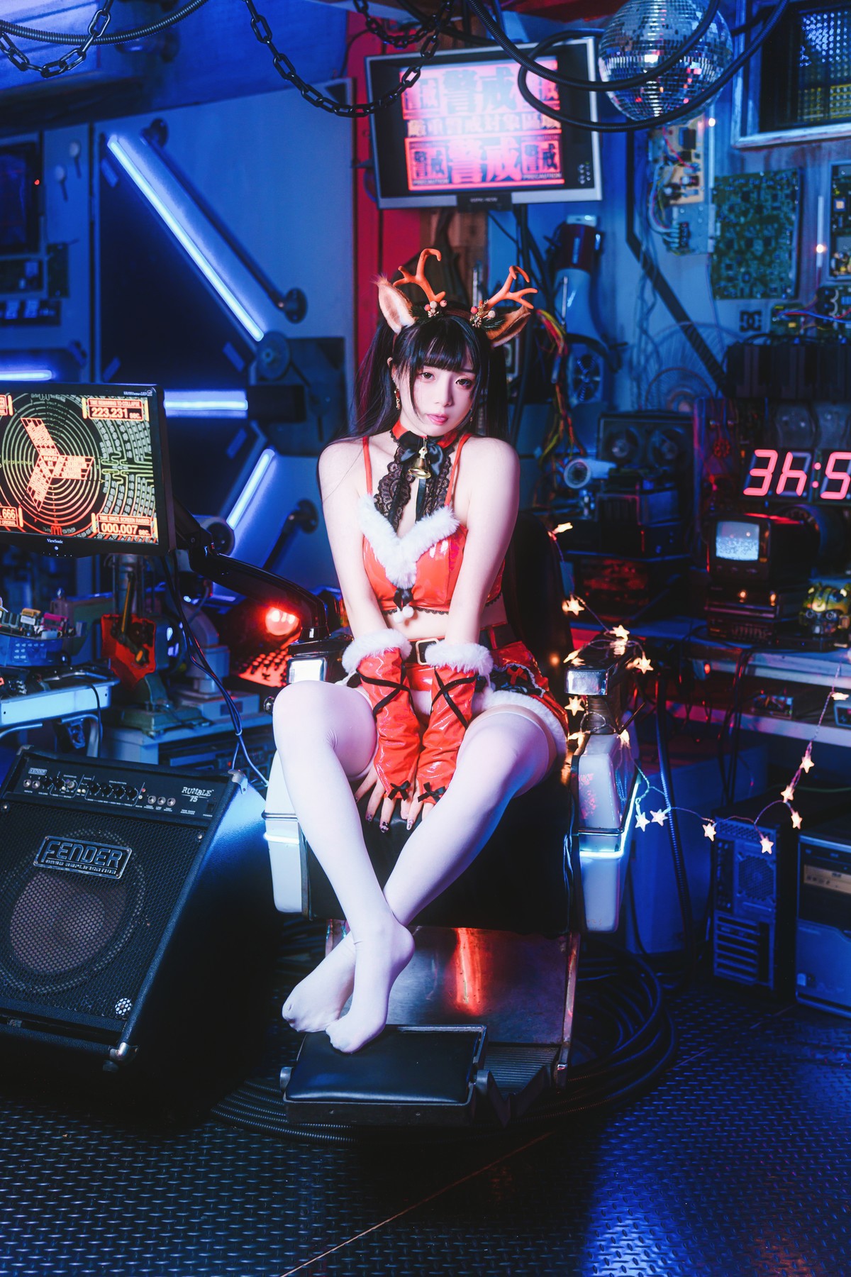 Cosplay 落落Raku Dear Deer ☆(5)