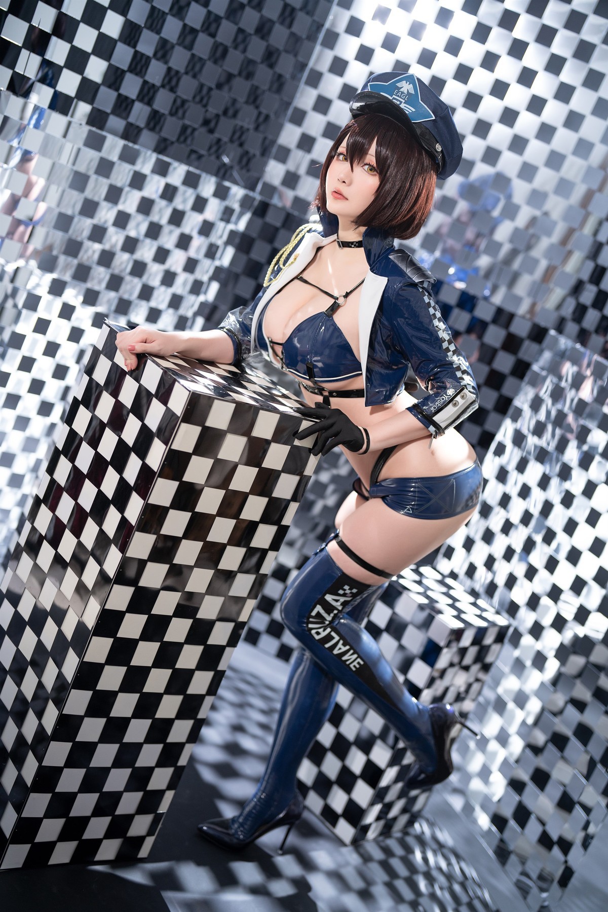 Cosplay 星之迟迟Hoshilily 巴尔的摩 碧蓝航线(16)